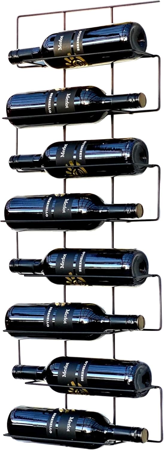Weinregal für die Wandmontage