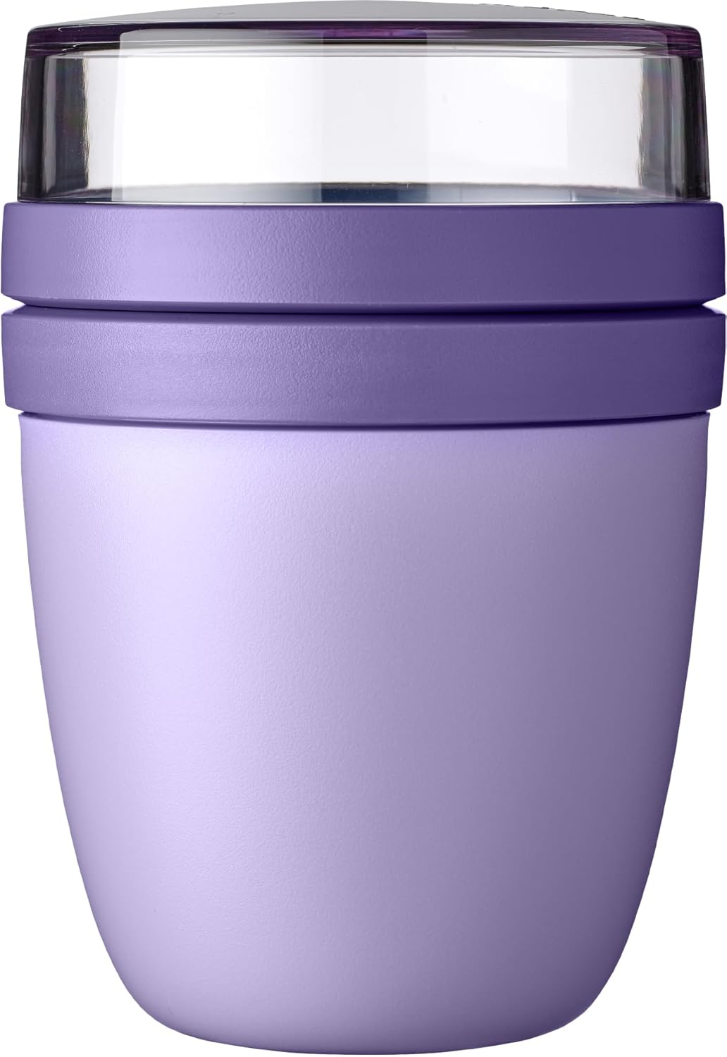Lunchpot Ellipse - Joghurtbecher & Müslibecher, Vivid Lilac 500 ml