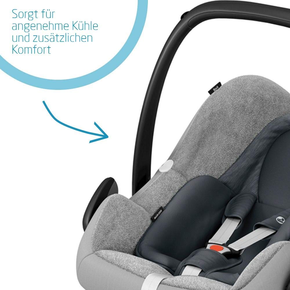 Sommerbezug für Babyschalen, Pebble Pro/Pebble Plus/Rock|Fresh Grey