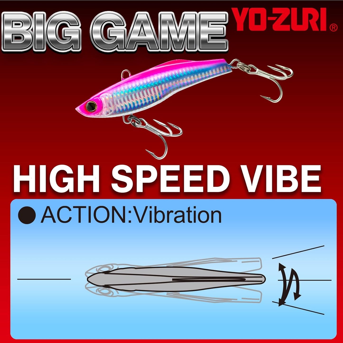 High Speed Vibe Köder 130 mm, Makrele, Makrele 130 mm 5-1/4 Inch