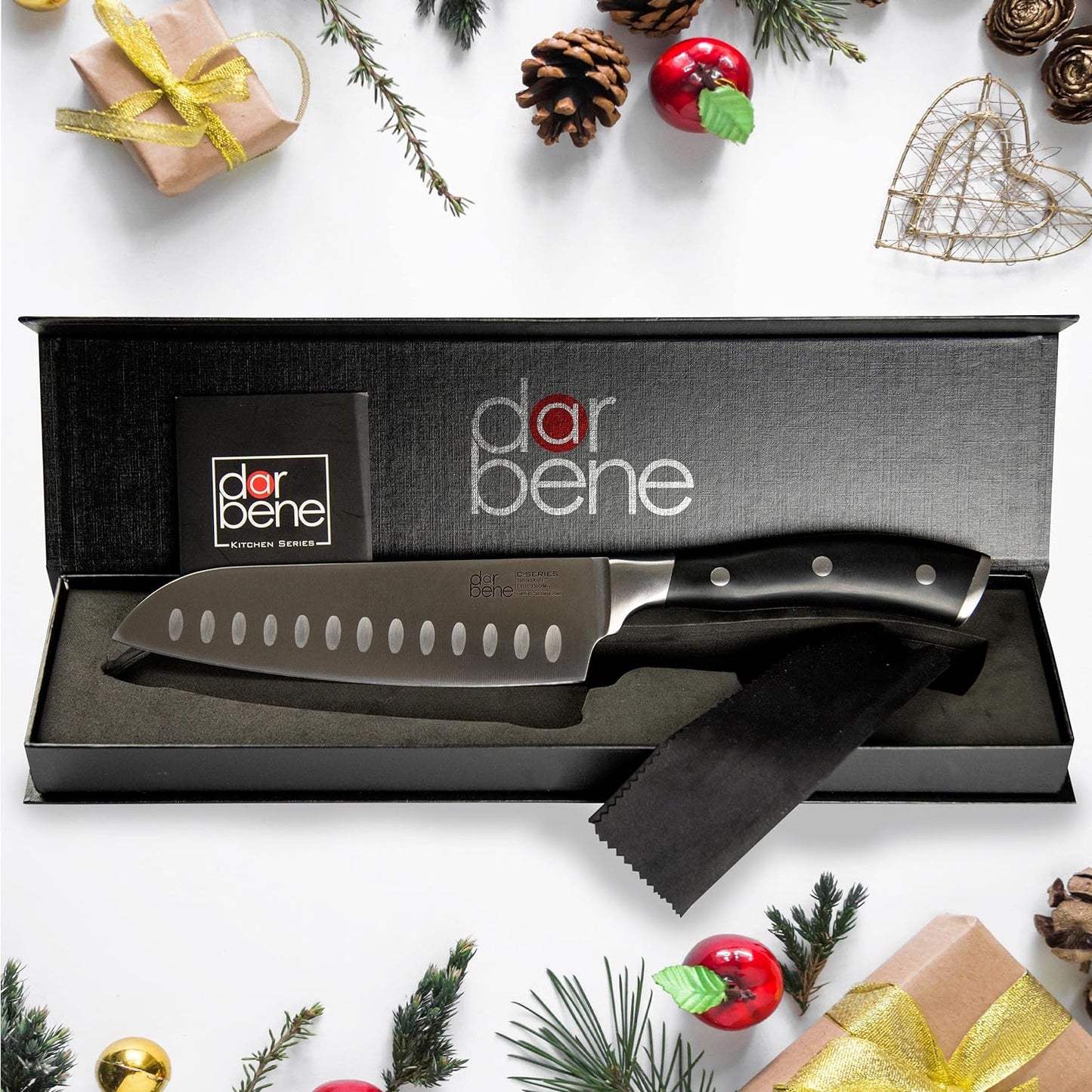 Küchenmesser-Set, C-2er Set Santoku