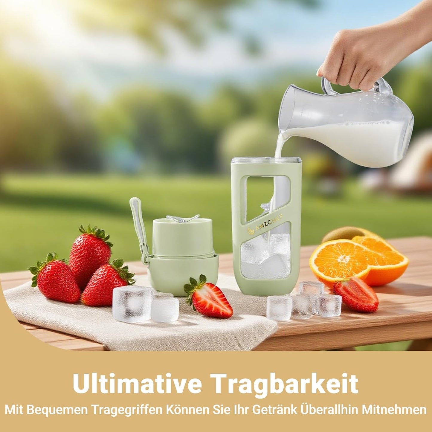 Smoothie Maker To Go, Hellgrün