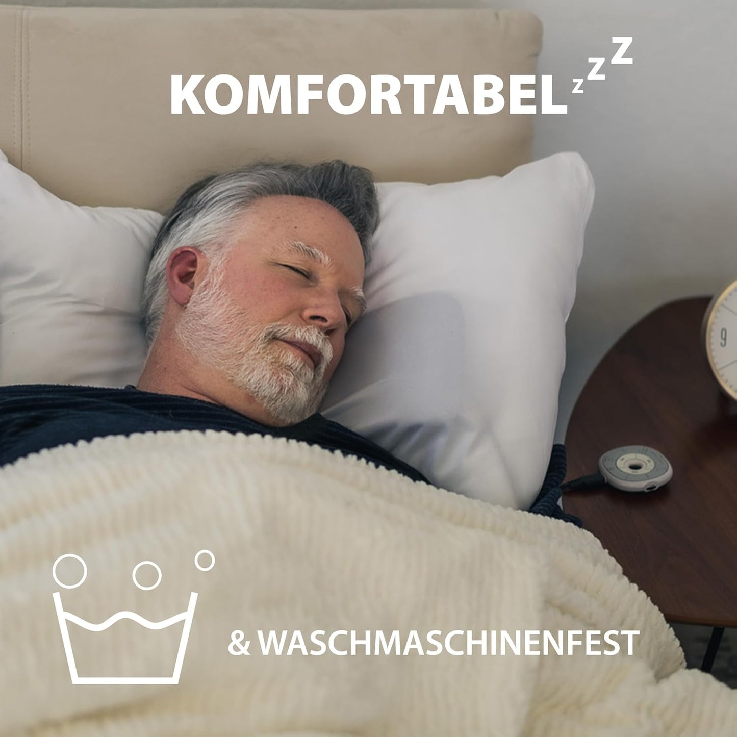 Bluetooth-Kissenlautsprecher mit Weissem Rauschen
