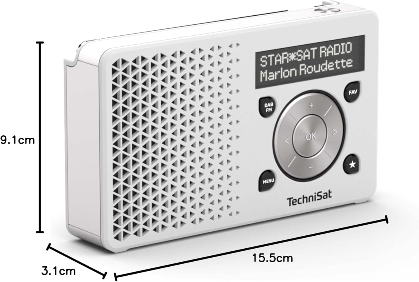 Digitradio 1 - Tragbares DAB+ Radio, Single