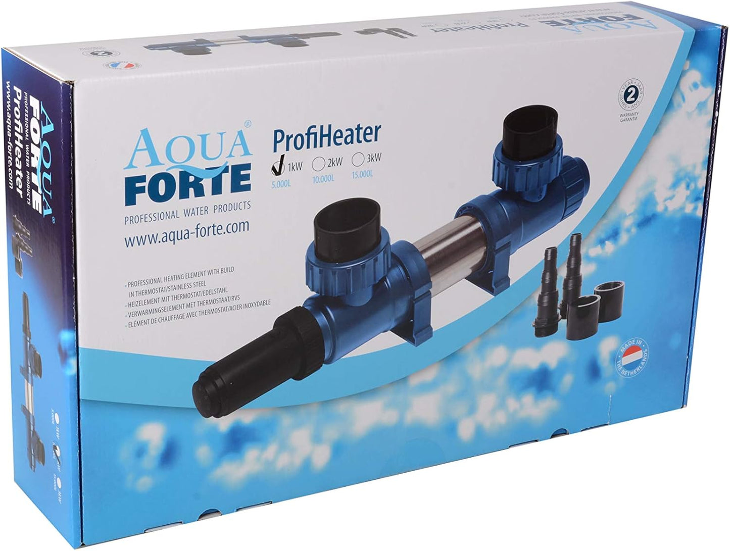 Teichheizung für Teiche bis 5m³, 1KW