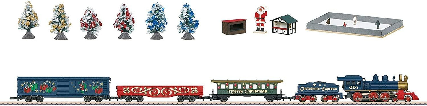 Weihnachts-Startpackung Spur Z mit Dampflok & Mini-Markt