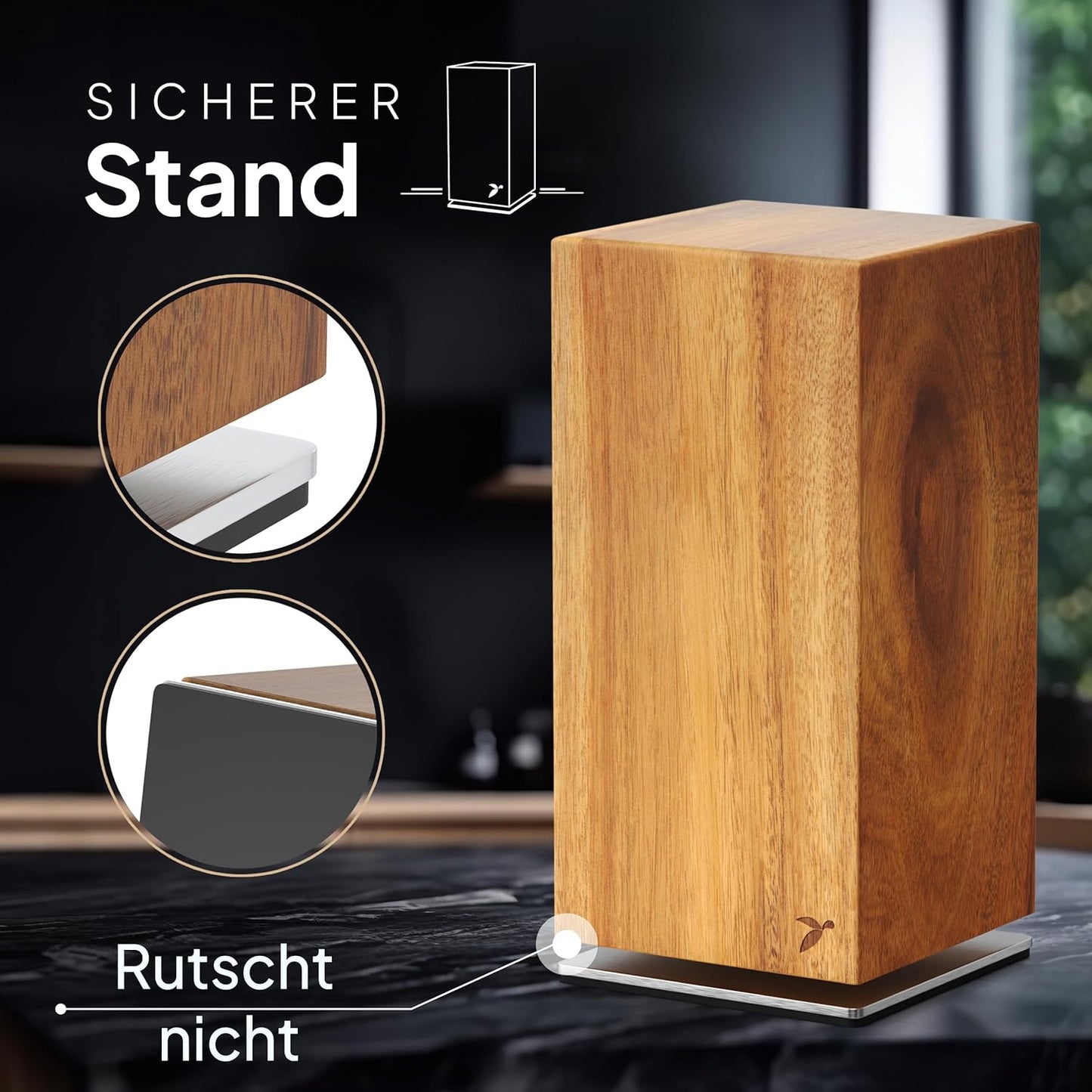 Magnet-Messerhalter, DREHBAR MAGNETISCH