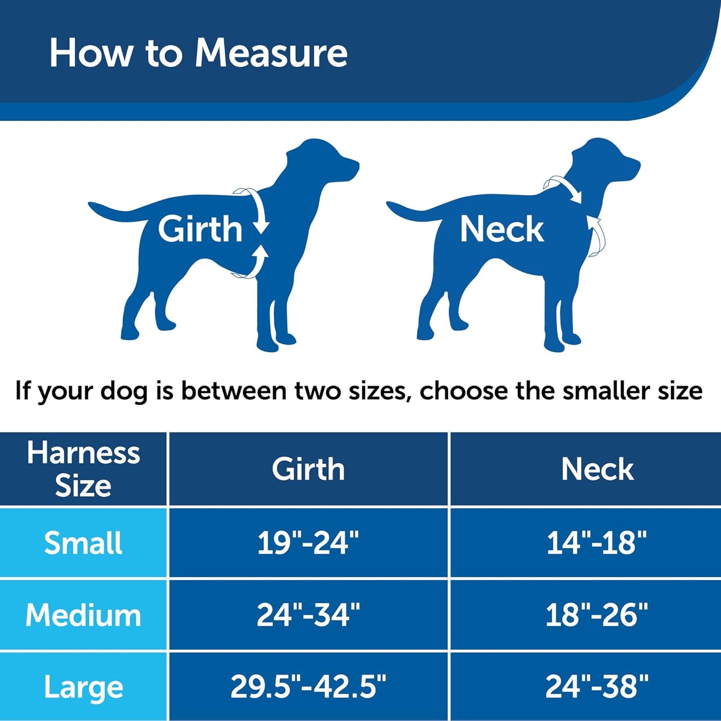 3-in-1 Hundegeschirr mit Zweipunkt-Kontrollleine, Schwarz, Large (Pack of 1)