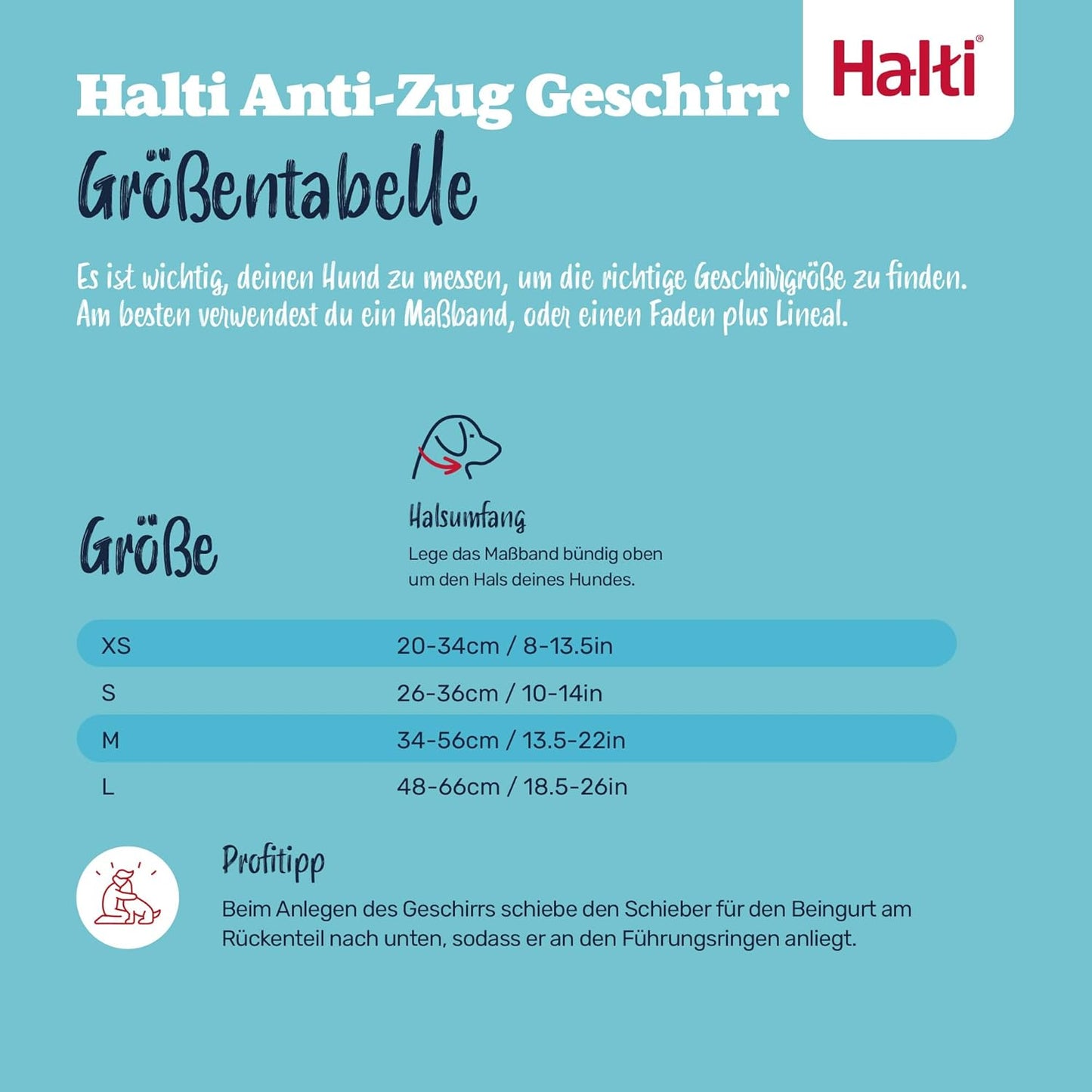 Anti-Zug Hundegeschirr, Dunkelorange / XS