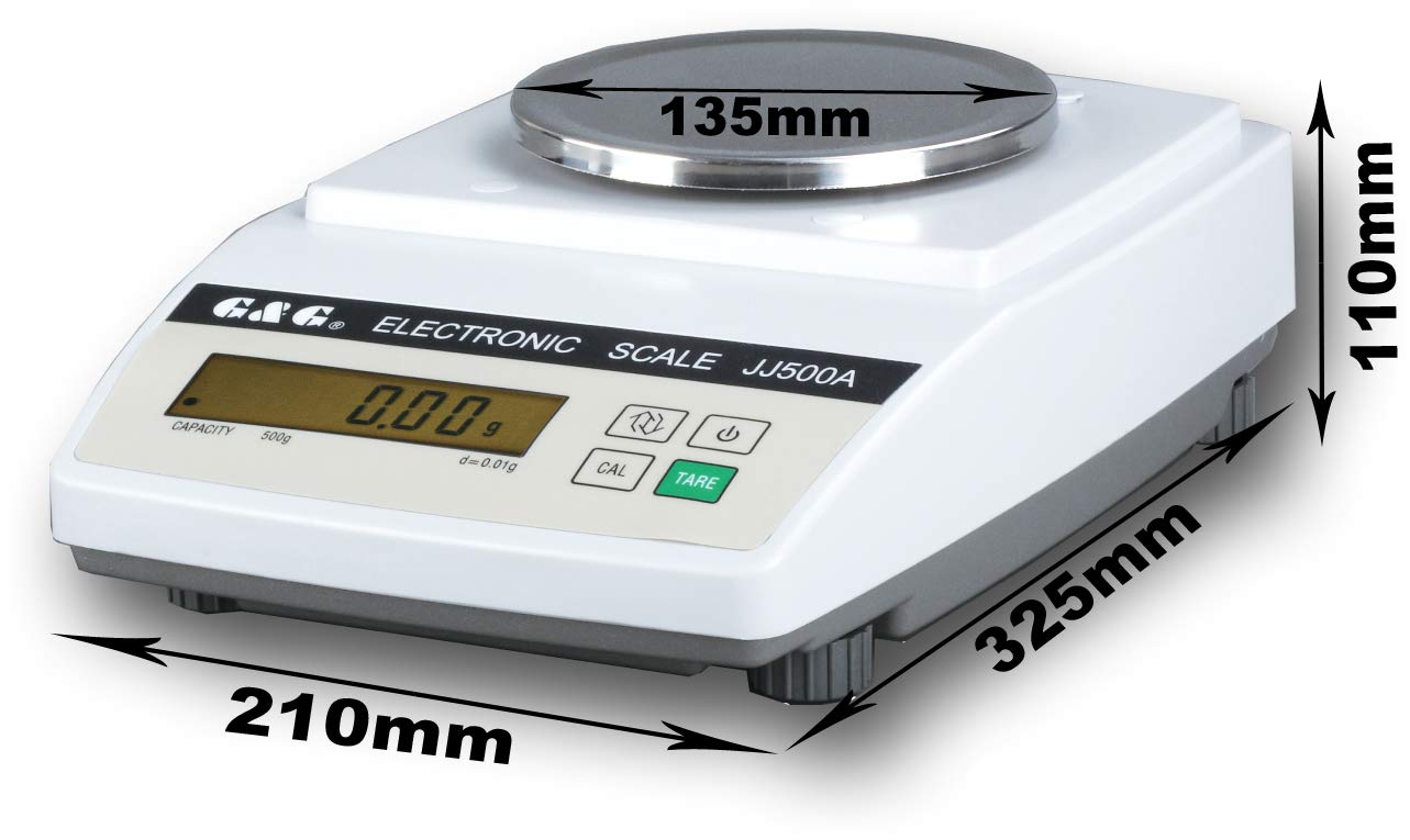 Laborwaage JJ200A (200g/0,01g), JJ200A: 200g / 0,01g