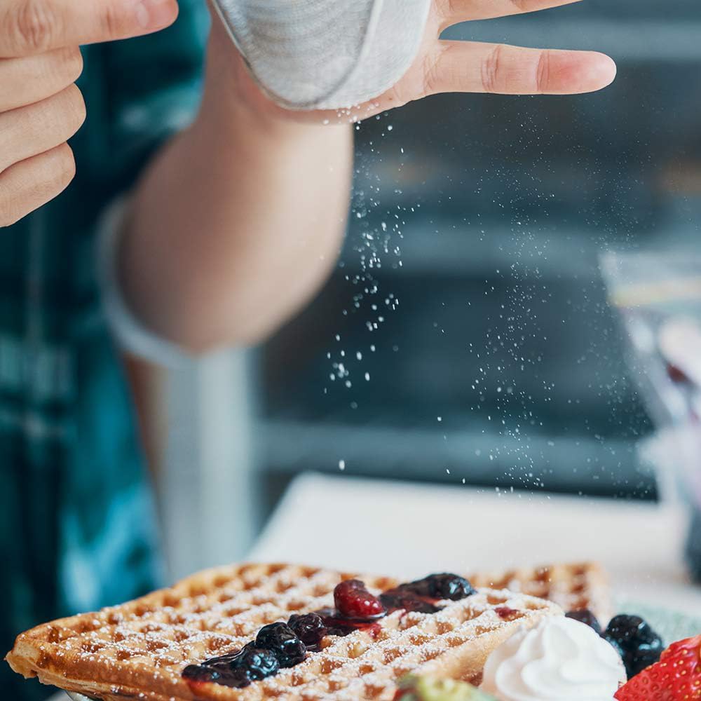 Belgisches Waffeleisen mit 7 Bräunungsstufen
