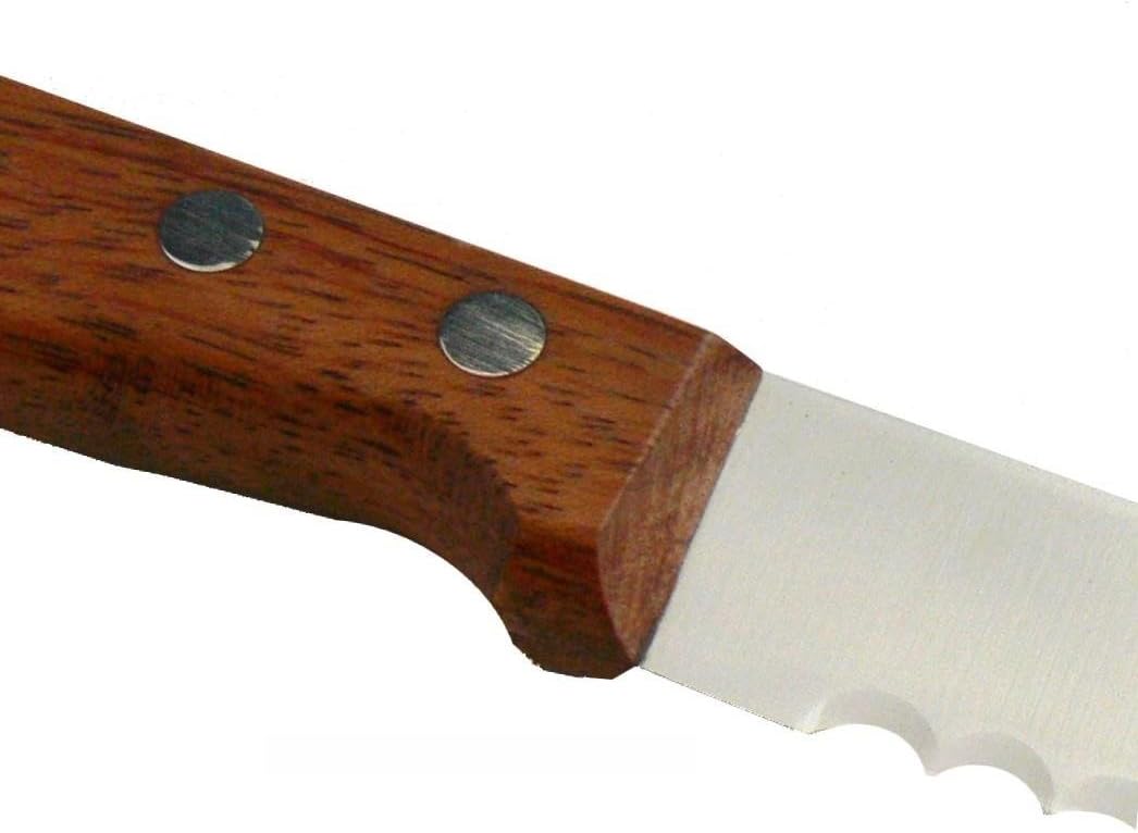 Brotmesser, Bubinga Braun