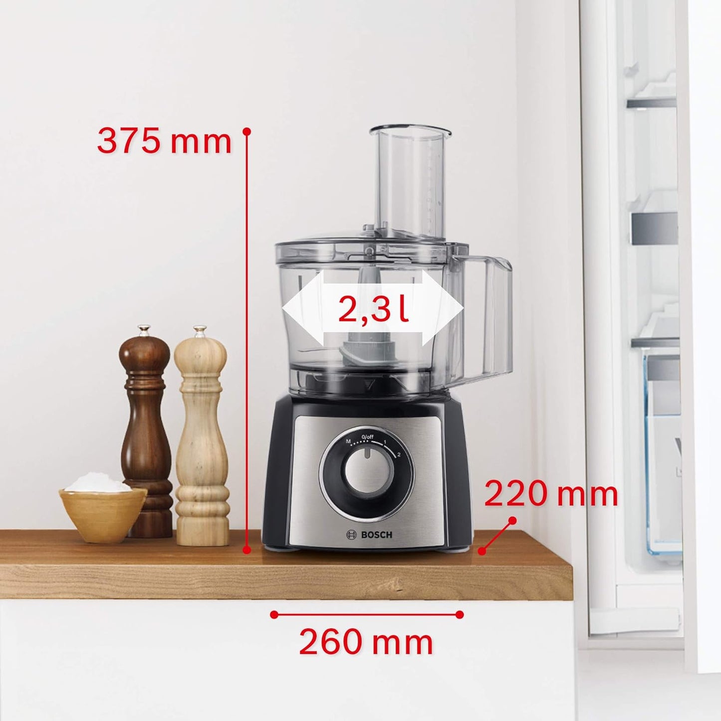 Kompakt-Küchenmaschine MultiTalent 3 Plus MCM3PM386