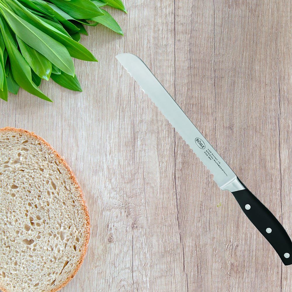 Brotmesser mit Fingerschutz, Brotmesser