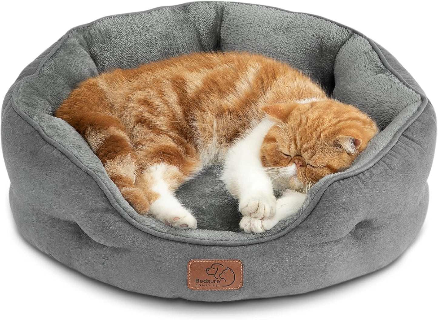 Katzenbett, L 51 x B 48 x H 15 cm Grau