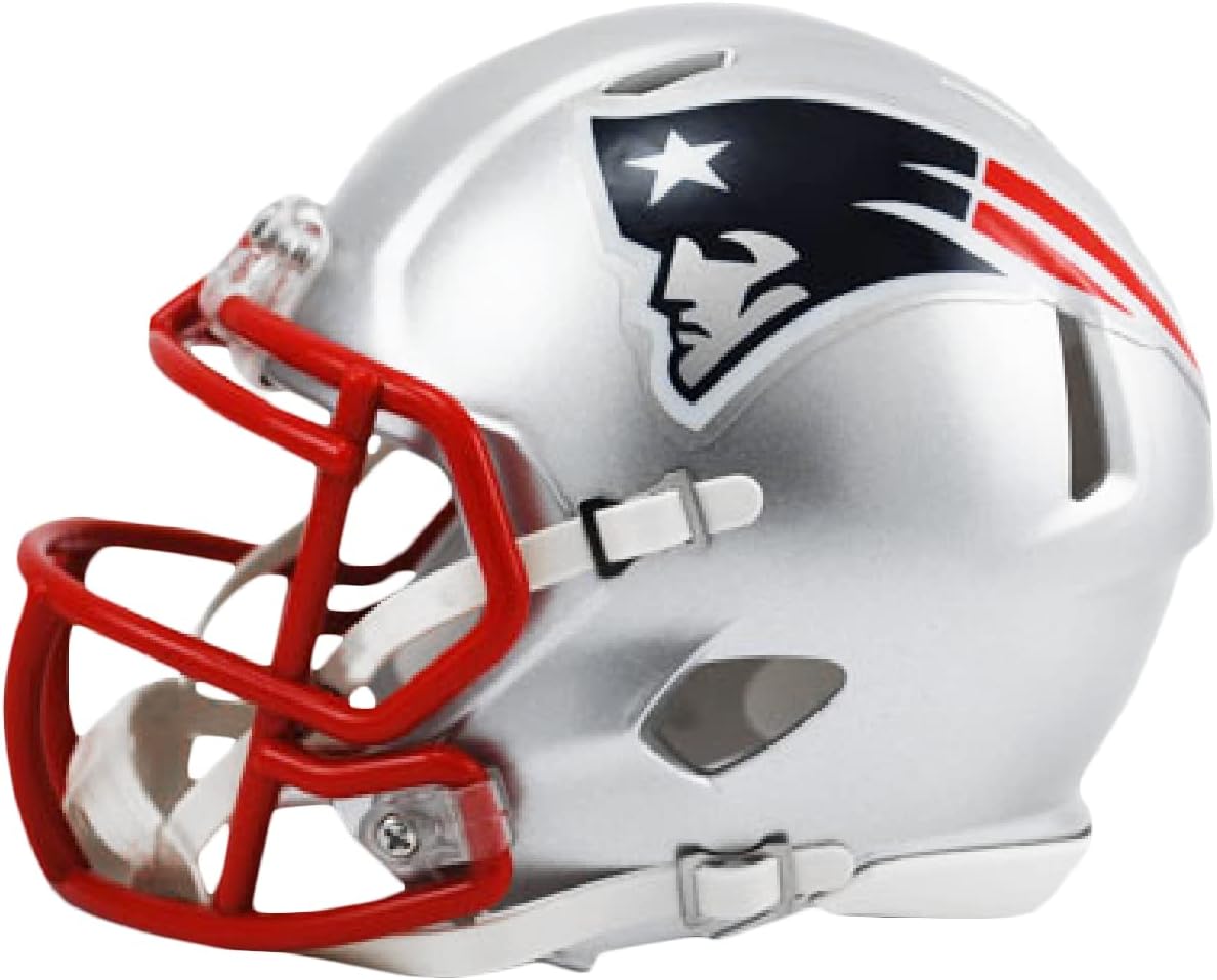 NFL Mini Football Helm Speed: New England Patriots, England, Einheitsgrösse , Team-Farbe