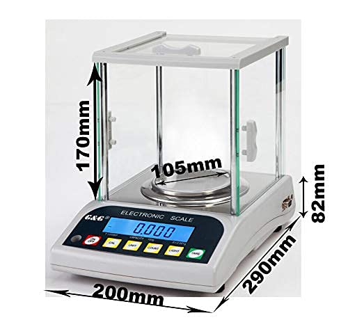 PLC 200g/0,001g Feinwaage, 200g/0.001g