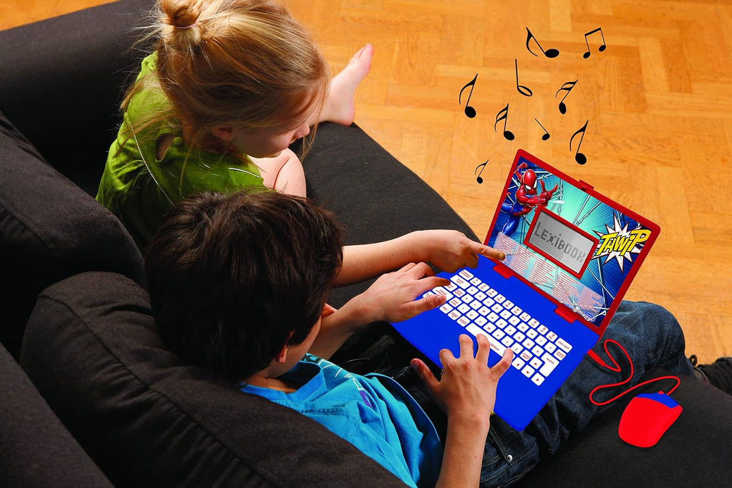 Marvel Spiderman Lern-Laptop mit 124 Aktivitäten, Spider-Man