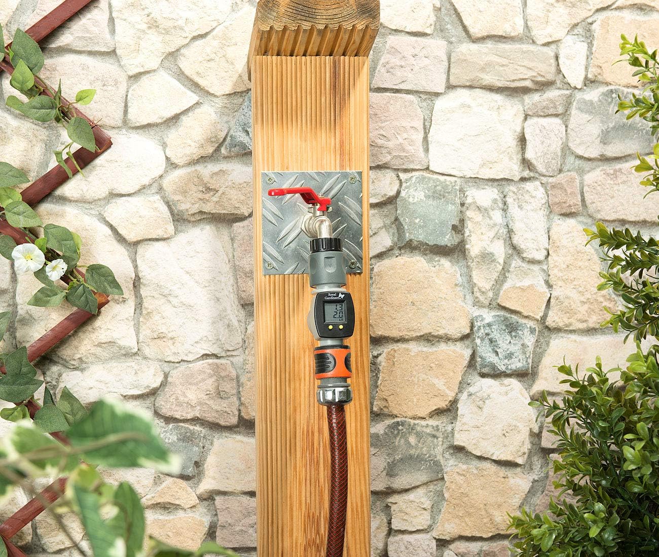 Digitaler Wasserzähler für Gartenschlauch