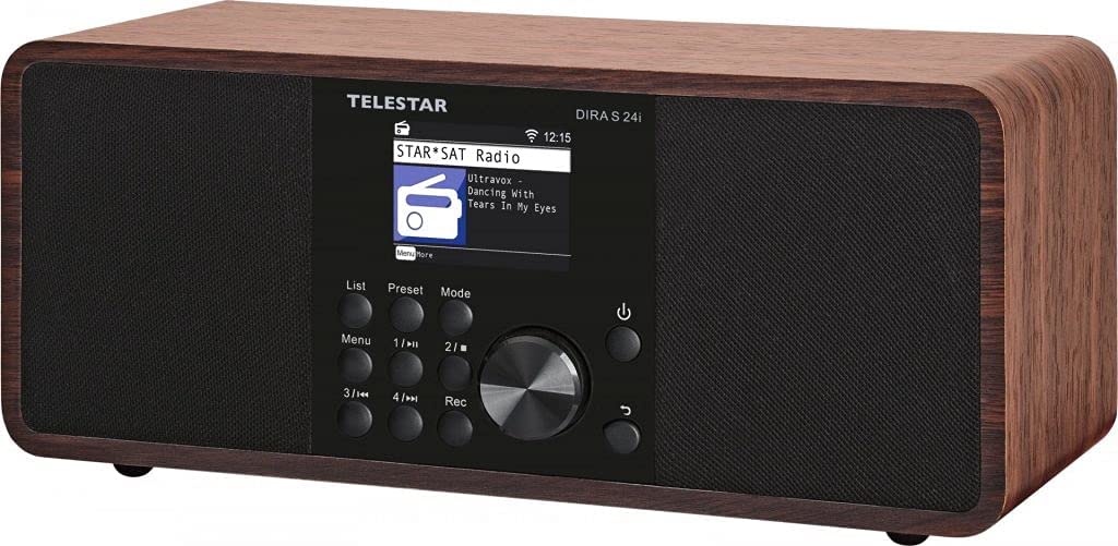 DIRA S24i, Radiowecker, Stereo Braun