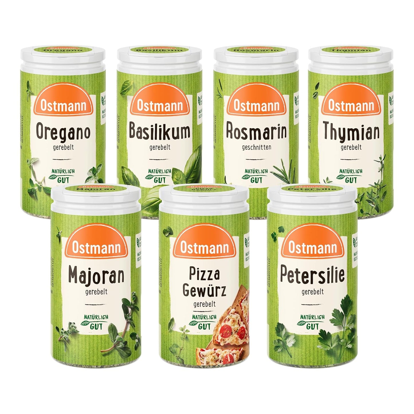 Gewürzregal mit Gewürzdose, Neues Design - Ostmann 21er Gewürzregal