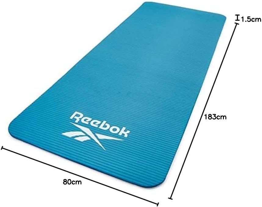 Trainingsmatte, Blau 15 mm