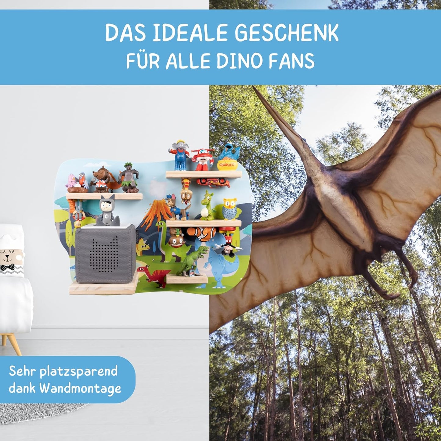 Toniebox Regal, Dinosaurier