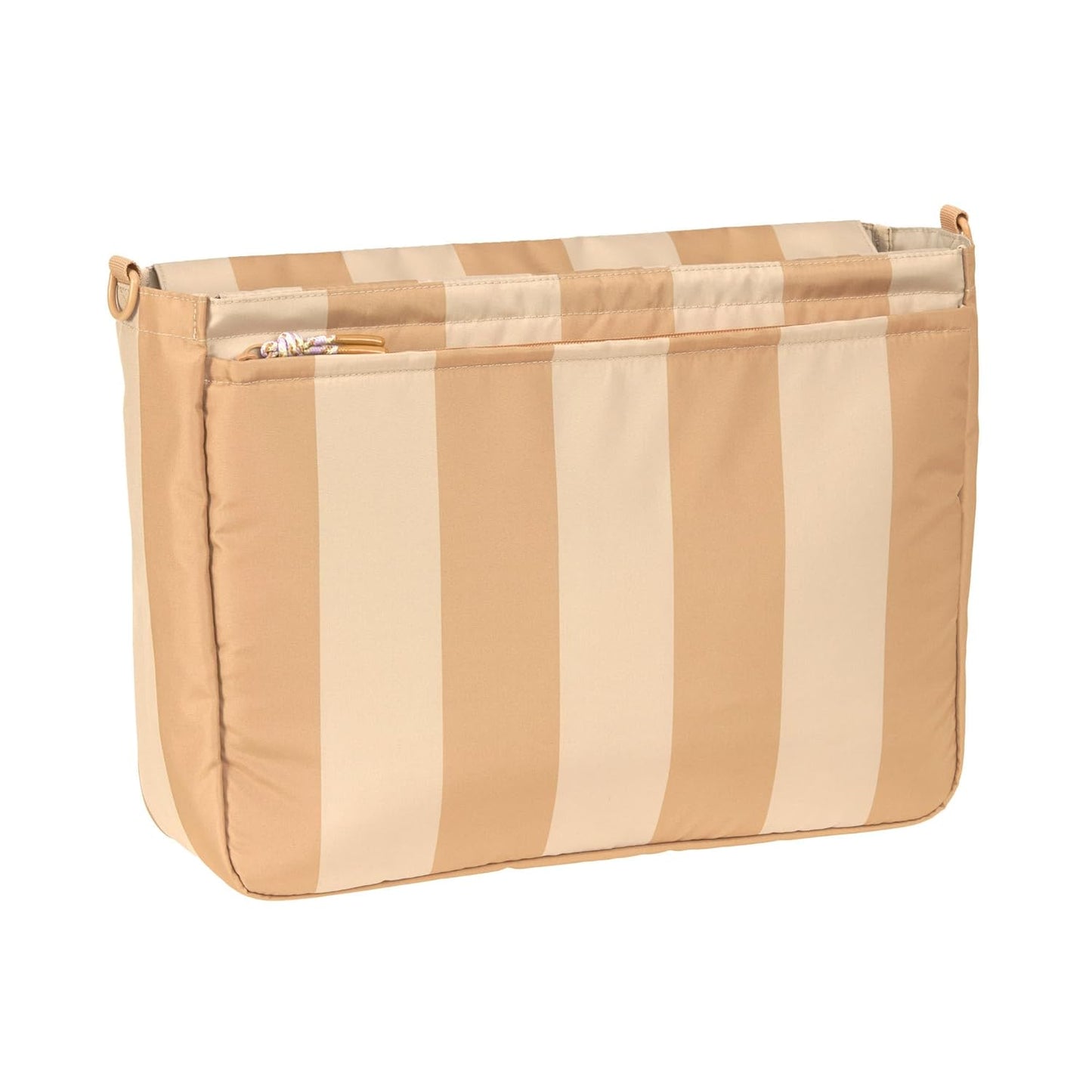 Kinderwagenorganizer MIX Multi mit Schultergurt und Befestigung, Beige