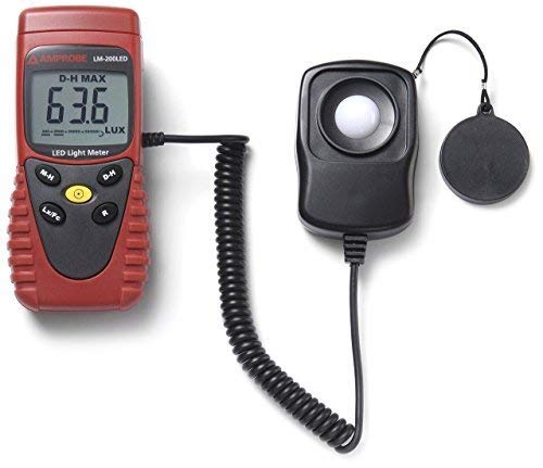 Digitales Luxmeter mit Messbereichswahl