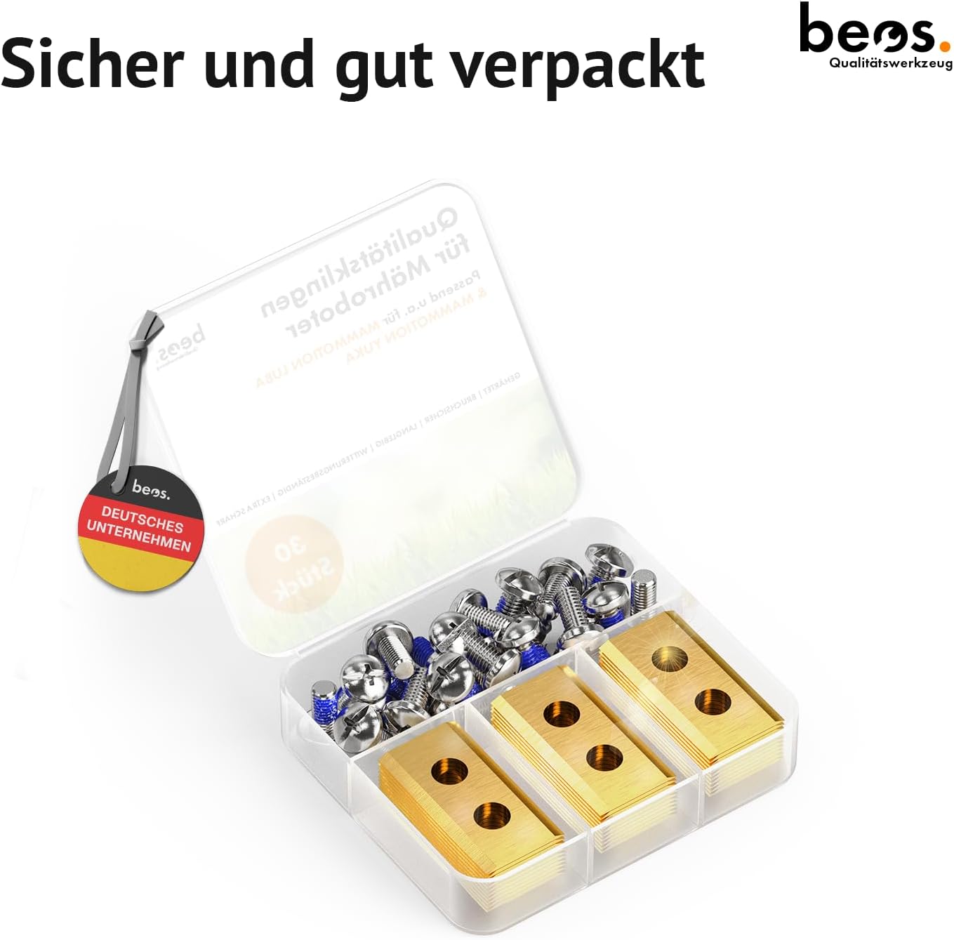 Ersatzmesser für Rasenmäher, Für Worx & Landxcape