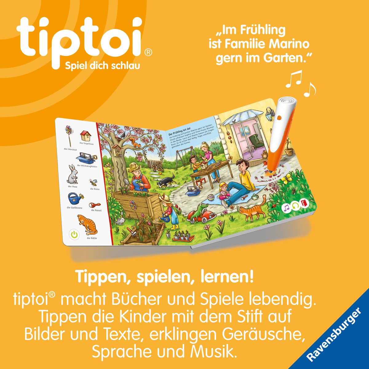 tiptoi Buch Die Jahreszeiten, Pappband