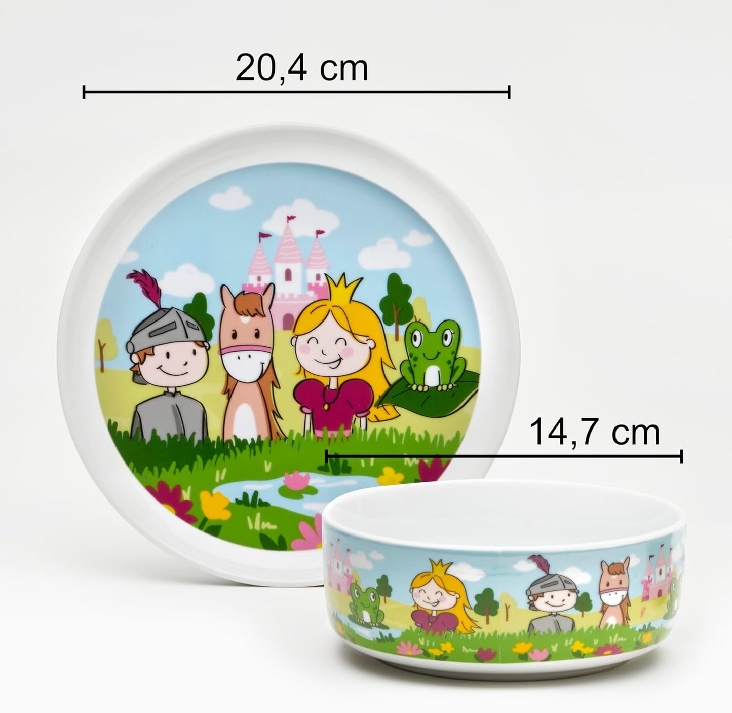 Geschirrset 'Prinzessin', Prinzessin