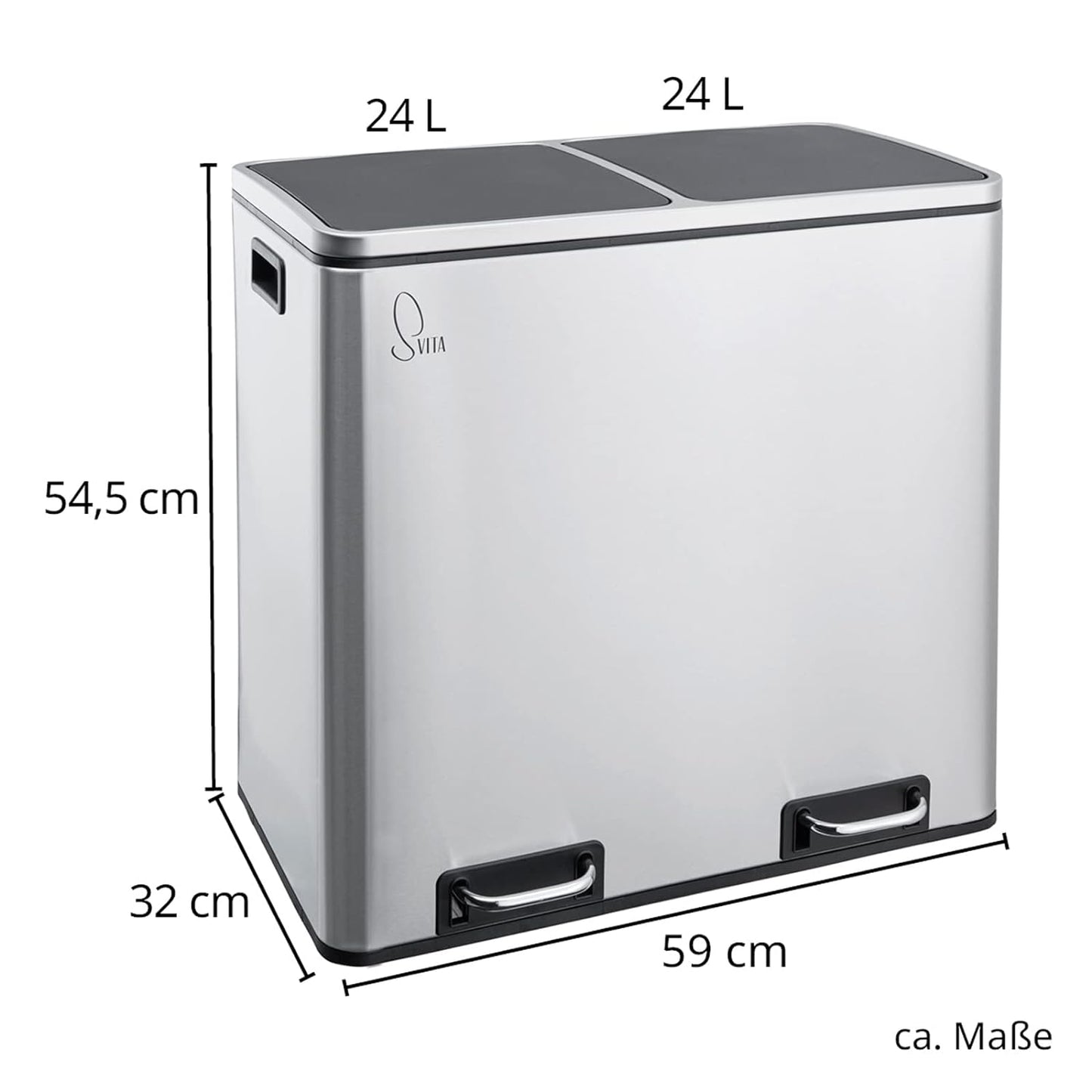 TM2X24, Edelstahl