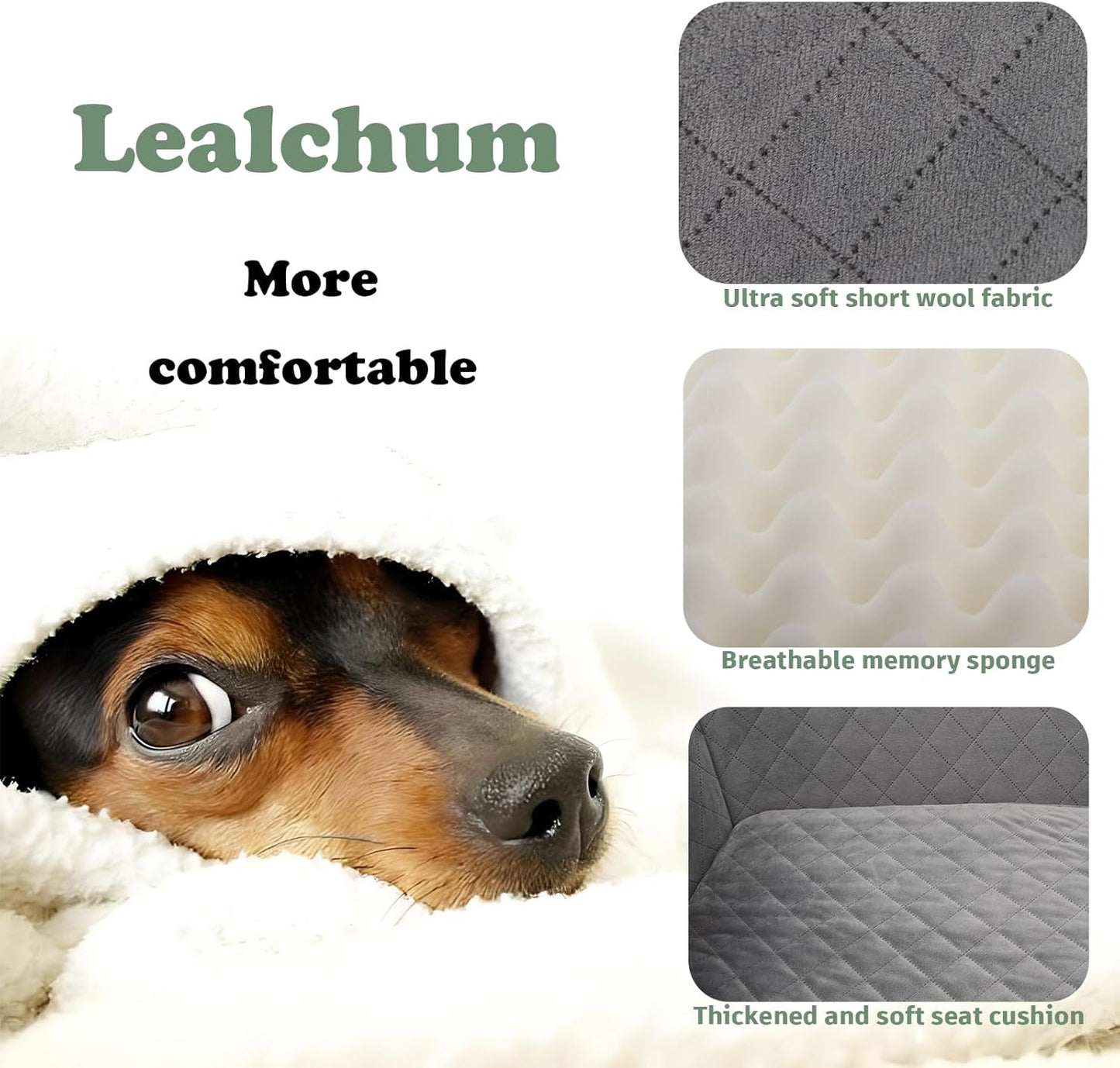 Grosser Hundeautositz, Black Large