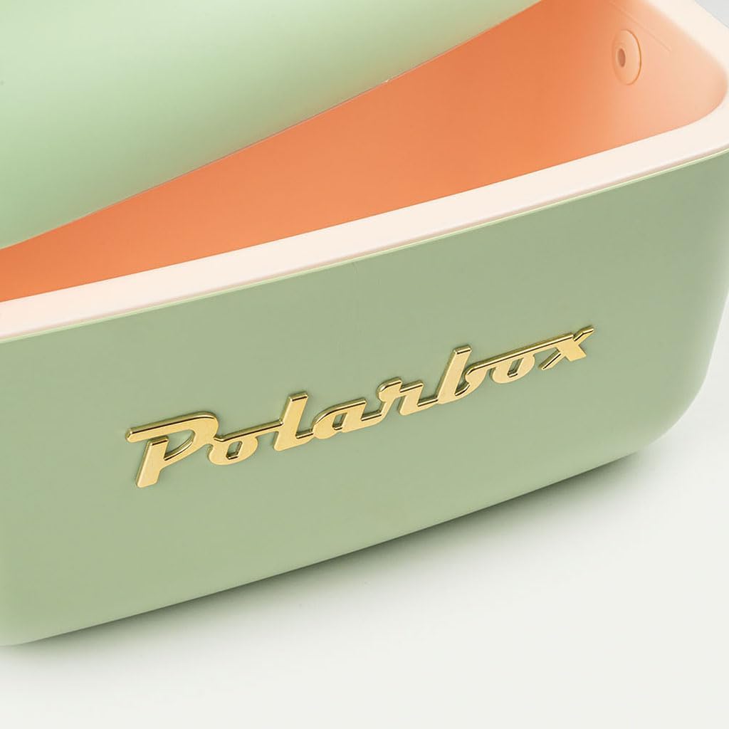 Retro-Kühlbox, 12 L Olivgrün