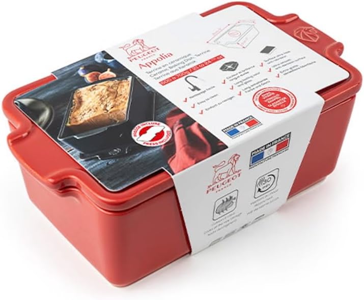 Terrine mit Pressfunktion, Rot