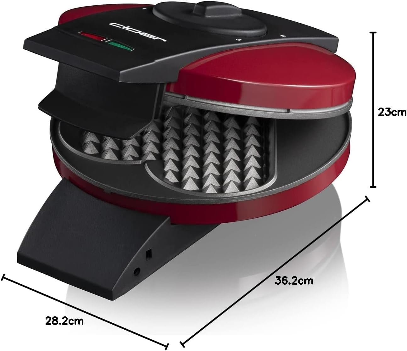 1633V Waffeleisen Waffelherz