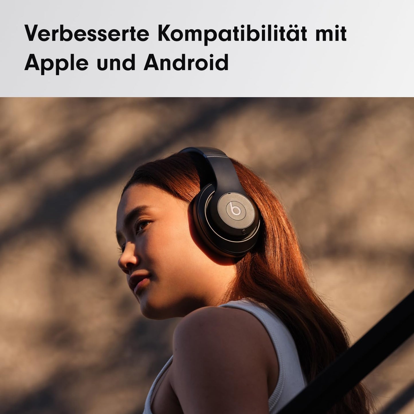 Bluetooth Noise Cancelling Kopfhörer mit 3D Audio Studio Pro, Schwarz