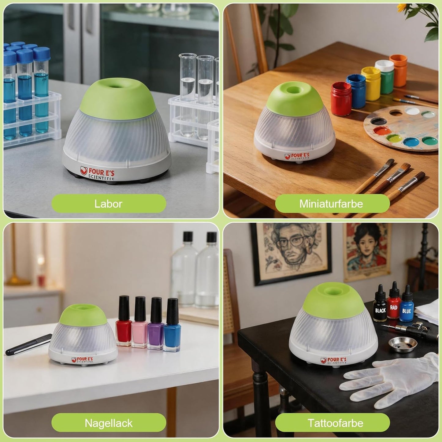 Mini Vortex Mixer, Grün