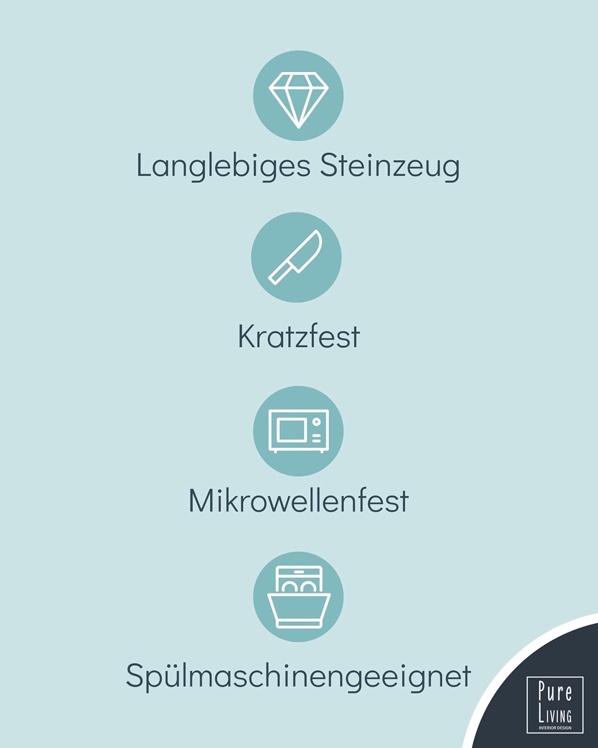 Ovaler Servierteller, Servierplatte Türkis