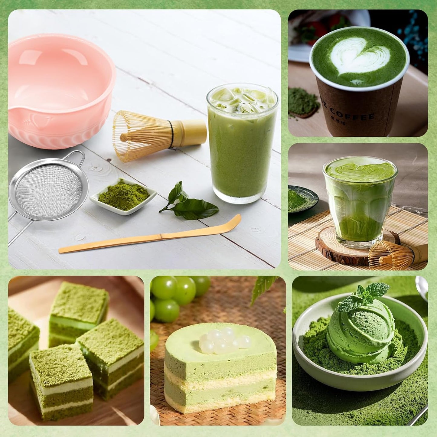 Matcha Tee-Set, Rosa