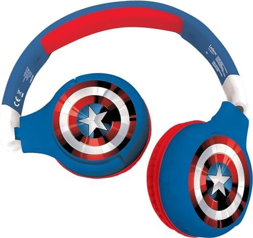 Marvel Avengers 2-in-1-Audio-Kopfhörer mit Bluetooth, The Avengers