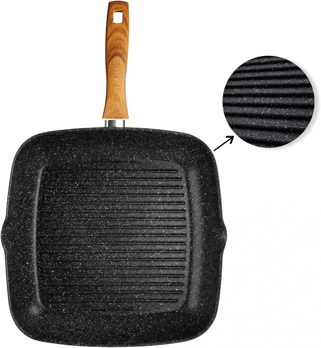 Grillpfanne, Anthrazit