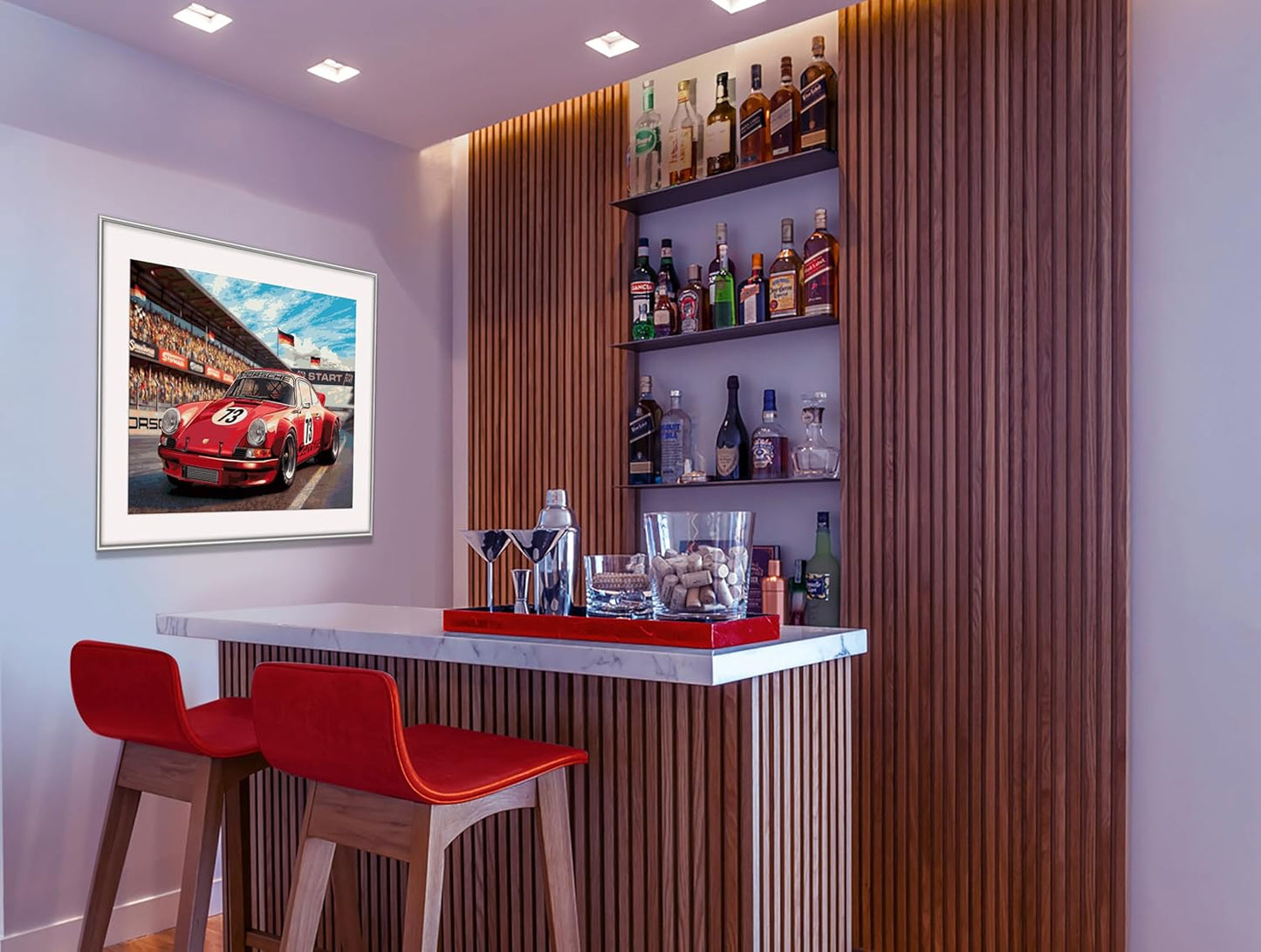 Malen nach Zahlen Porsche 911 Carrera RSR 2.8