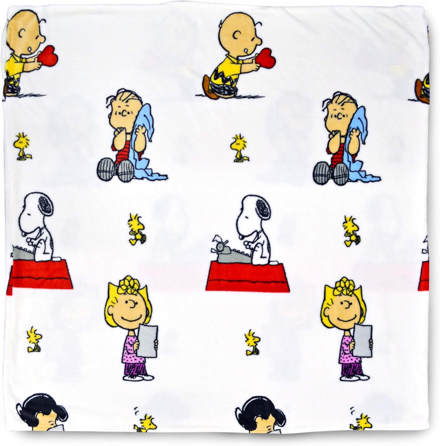 Tragbare Oversize Decke Snoopy Peanuts 120x120 cm, 120x120 cm Momonga Peanuts