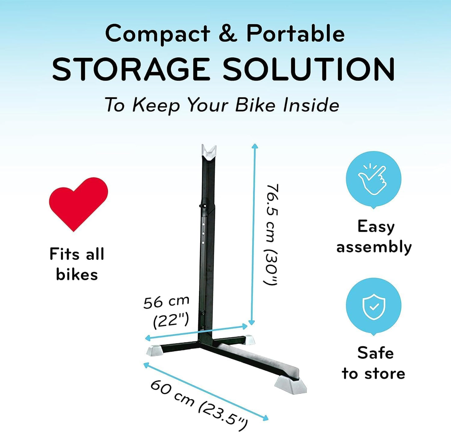 2 x vertikale Veloständer Bike Nook Pro, 2 Pack / Bike Nook Pro