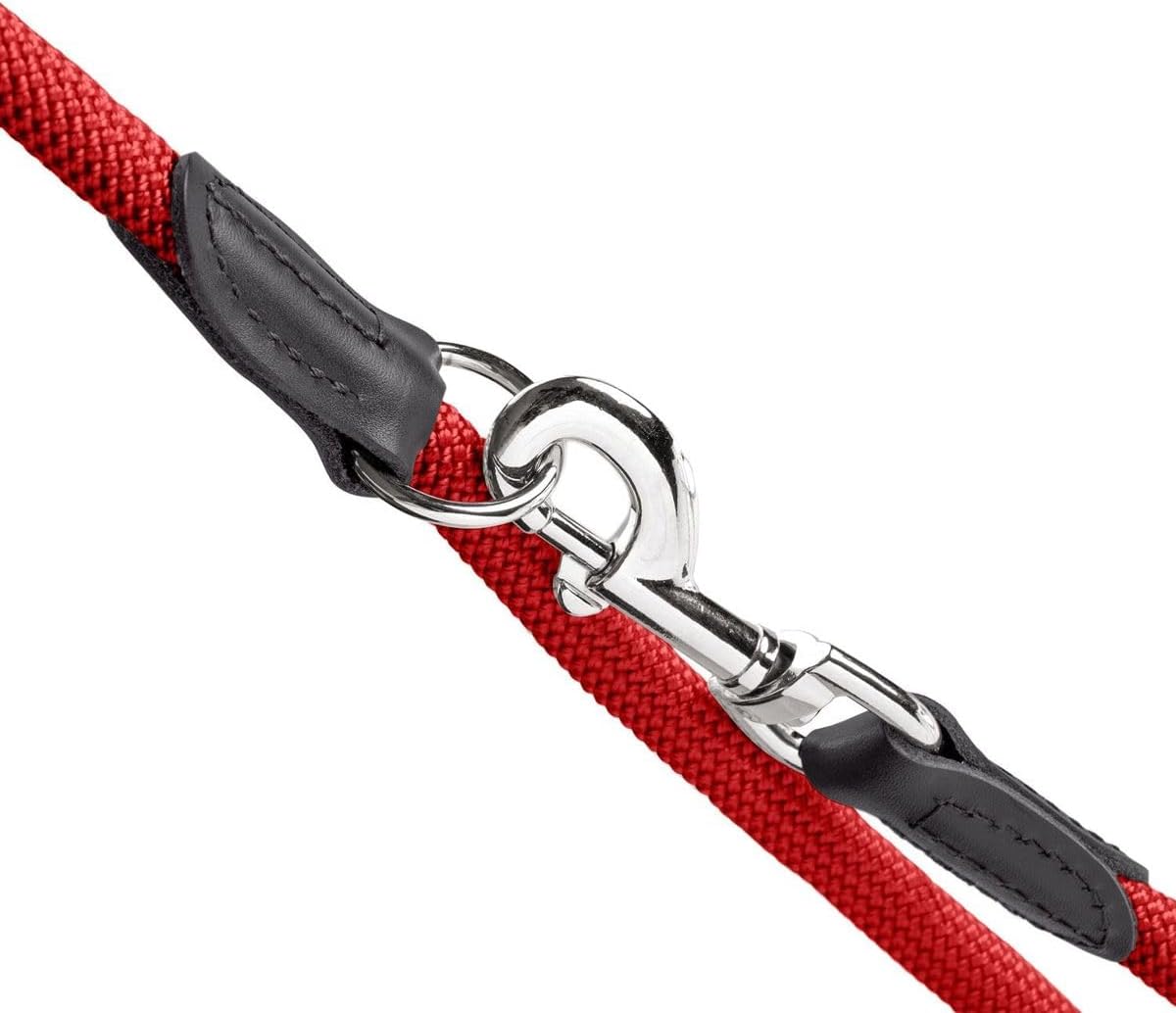 Freestyle - verstellbare Führleine für Hunde (200 cm), 0.8x200 cm (1er Pack), rot
