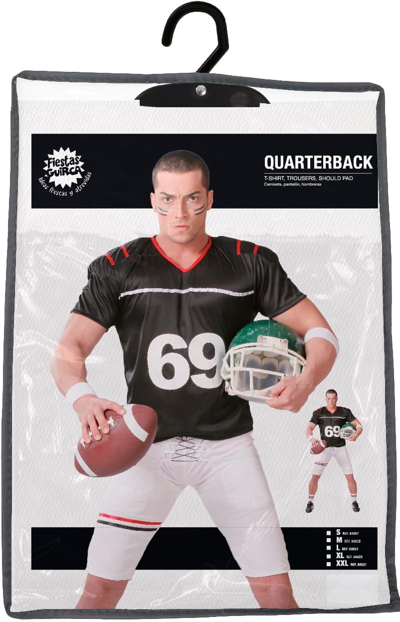 Quarterback Kostüm-Set für Sportpartys, 48 – 50 (M)