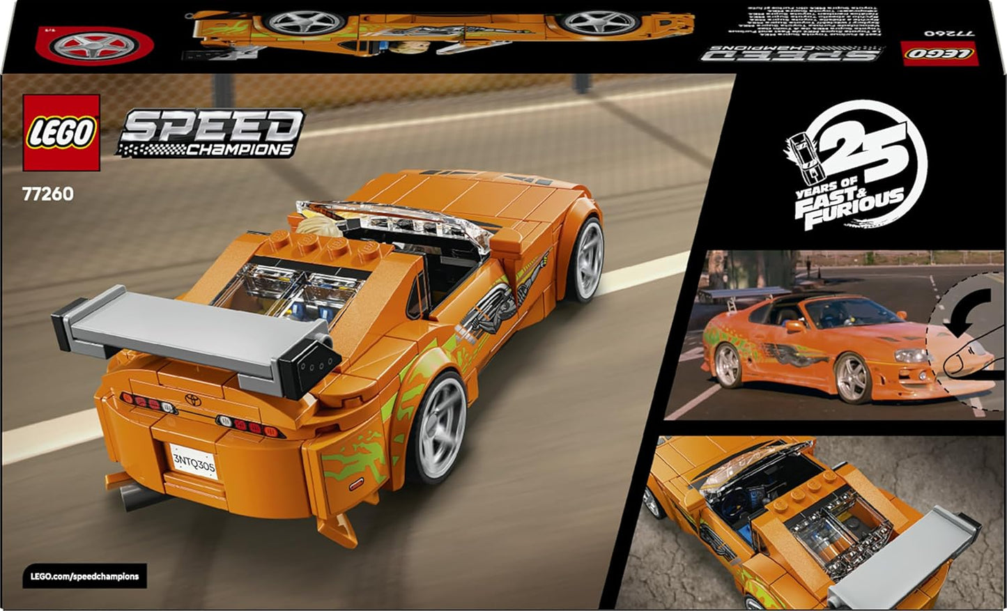 Toyota Supra Speed City Fast and Furious