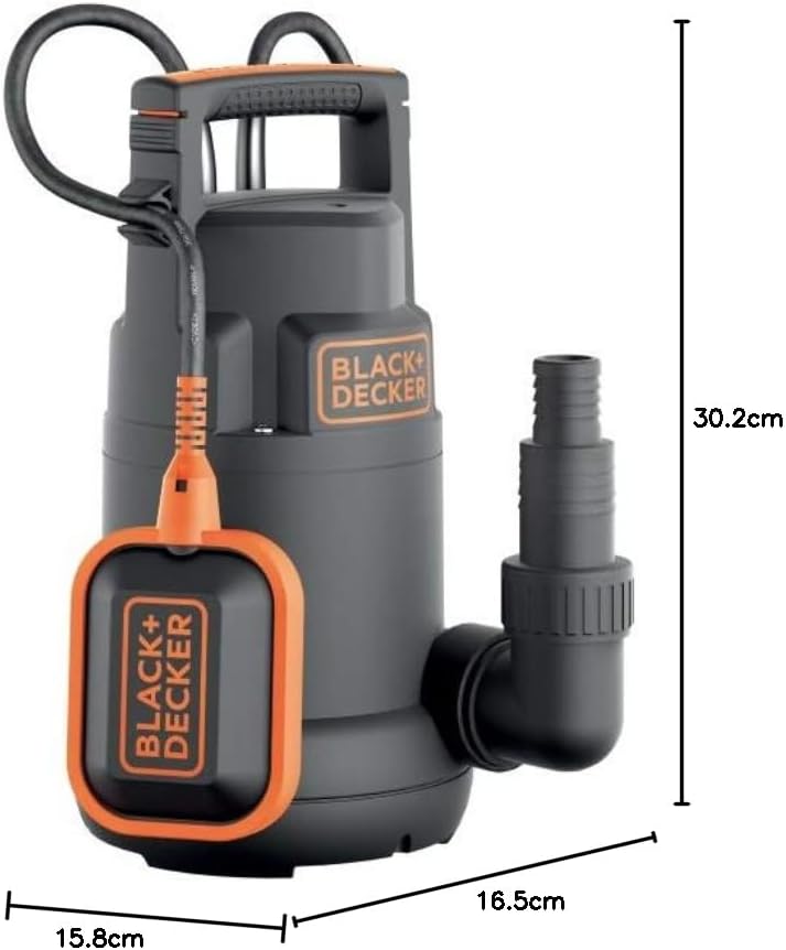 BXUP250PCE Tauchpumpe, 250 W Klarwasser